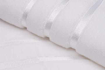 Badhandduk Rhuddlan 2-pack - Vit - Textil & mattor - Badrumstextil