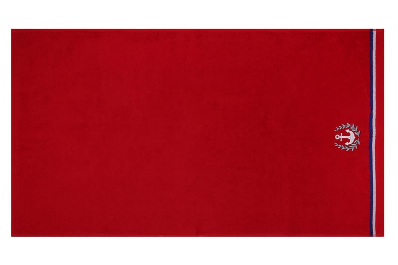 Badhandduk Rhuddlan 2-pack - Röd - Textil & mattor - Badrumstextil