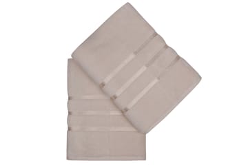 Badhandduk Rhuddlan 2-pack - Ljusgul - Textil & mattor - Badrumstextil