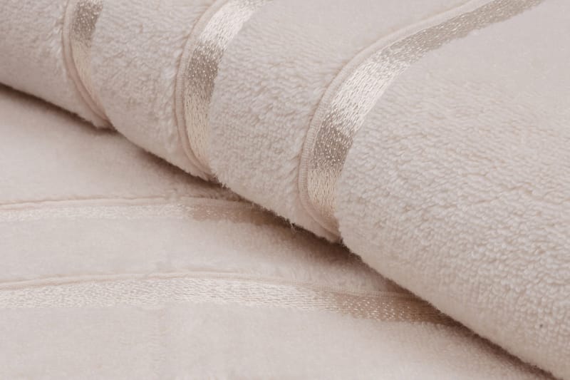 Badhandduk Rhuddlan 2-pack - Ljusgul - Textil & mattor - Badrumstextil