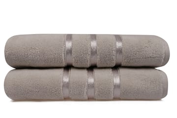 Badhandduk Rhuddlan 2-pack - Ljusbrun - Textil & mattor - Badrumstextil