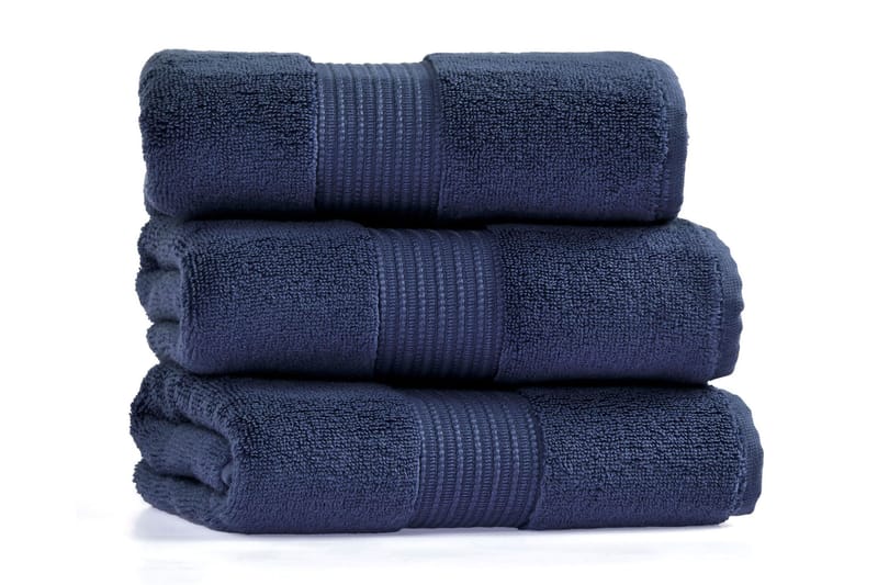 Badhandduk Skeens - Mörkblå - Textil & mattor - Badrumstextil