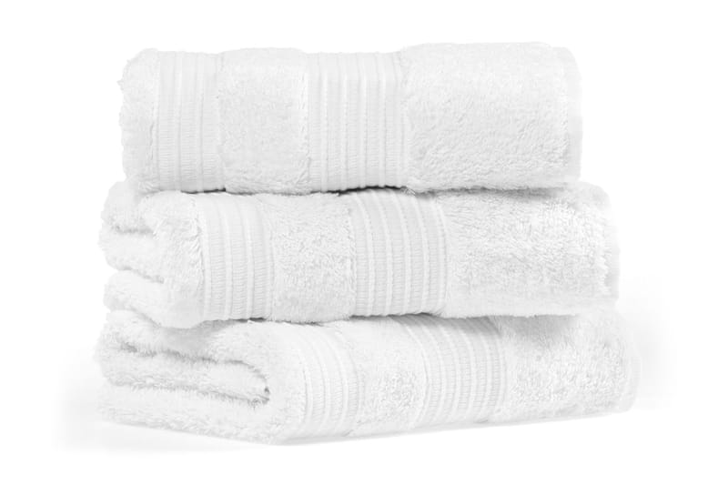 Badhandduk Skeens - Vit - Textil & mattor - Badrumstextil