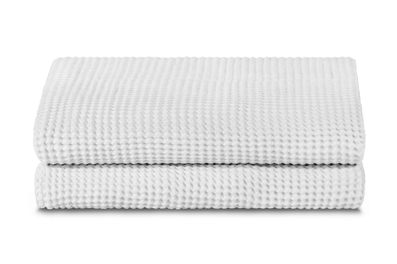 Badhandduk Skeens - Vit - Textil & mattor - Badrumstextil