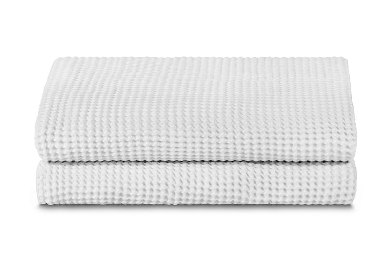Badhandduk Skeens - Vit - Textil & mattor - Badrumstextil
