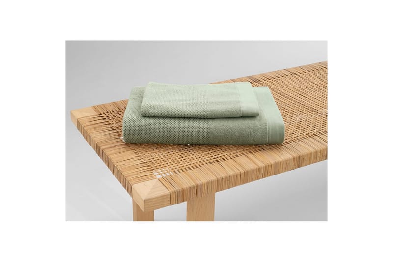 Badlakan Enzo Frotté 90 x 150 cm - Grön - Textil & mattor - Badrumstextil