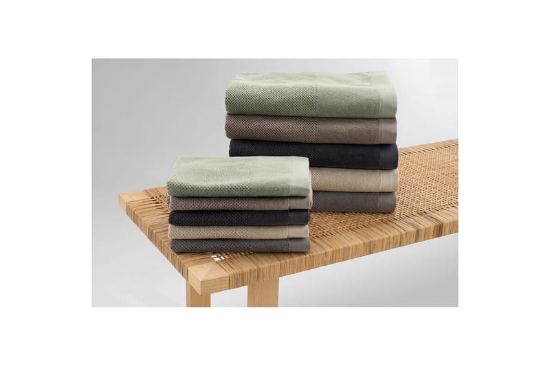 Badlakan Enzo Frotté 90 x 150 cm - Grön - Textil & mattor - Badrumstextil