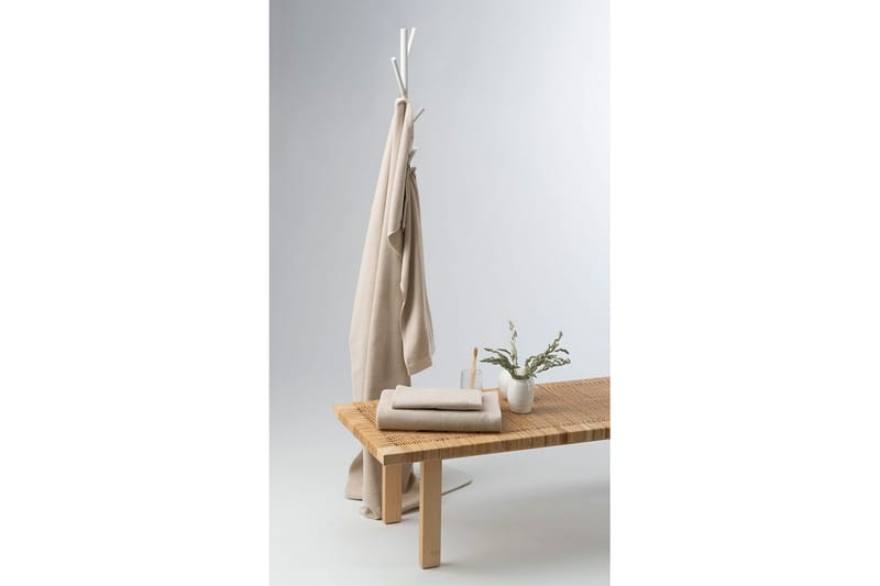 Badlakan Enzo Frotté 90 x 150 cm - Sand - Textil & mattor - Badrumstextil