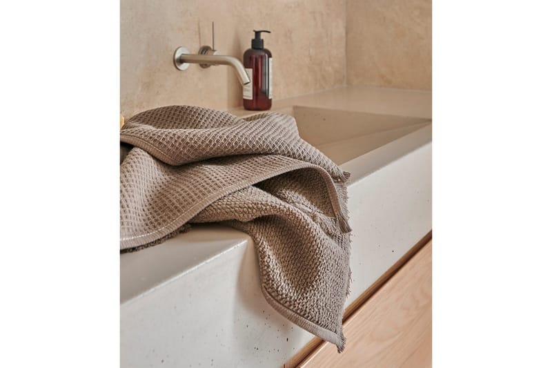 Badlakan Haze Frotté 90 x 150 cm - Brun - Textil & mattor - Badrumstextil