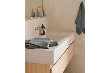 Badlakan Haze Frotté 90 x 150 cm - Grå - Textil & mattor - Badrumstextil