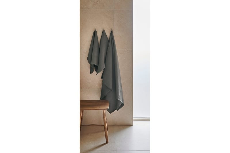 Badlakan Haze Frotté 90 x 150 cm - Grå - Textil & mattor - Badrumstextil