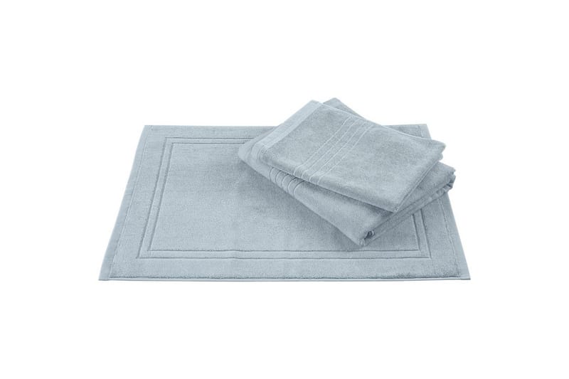 Badlakan Helle Frotté 90 x 150 cm - Blå - Textil & mattor - Badrumstextil