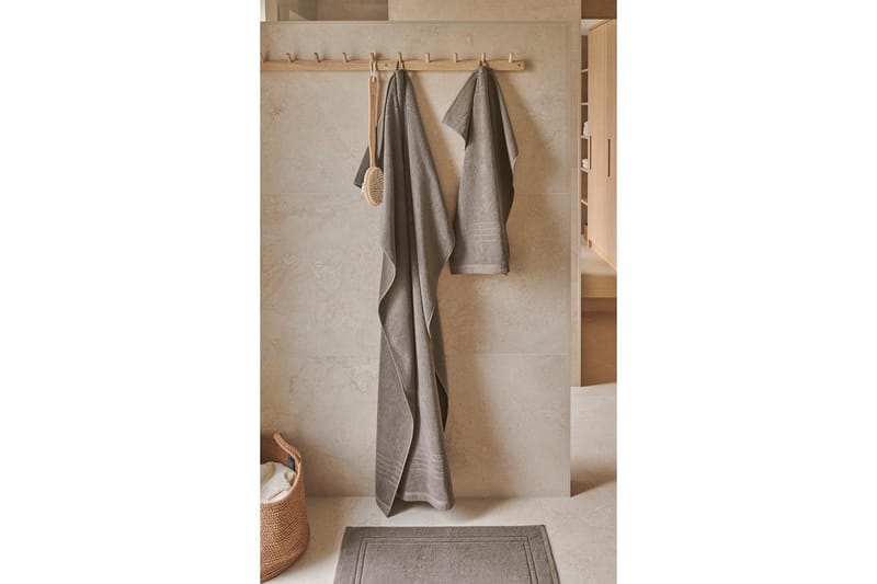 Badlakan Helle Frotté 90 x 150 cm - Brun - Textil & mattor - Badrumstextil