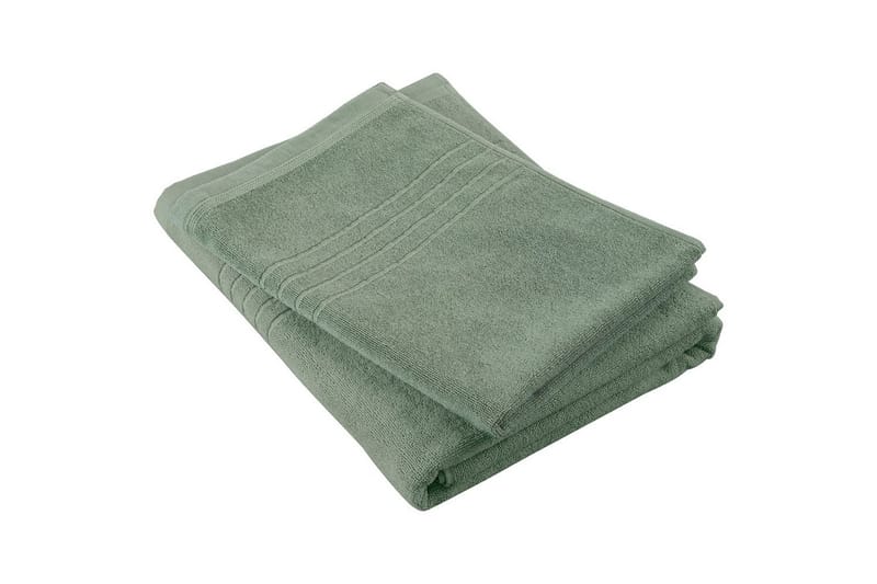 Badlakan Helle Frotté 90 x 150 cm - Grön - Textil & mattor - Badrumstextil