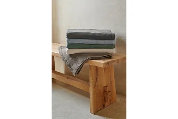 Badlakan Helle Frotté 90 x 150 cm - Grön - Textil & mattor - Badrumstextil