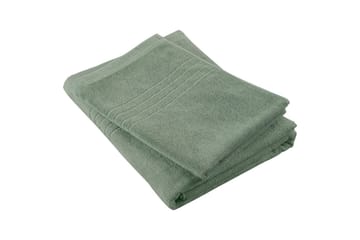 Badlakan Helle Frotté 90 x 150 cm - Grön - Textil & mattor - Badrumstextil