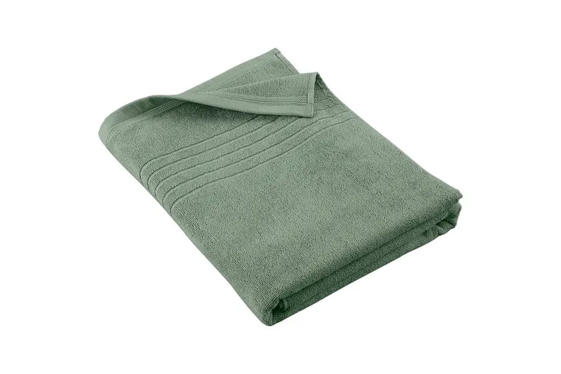Badlakan Helle Frotté 90 x 150 cm - Grön - Textil & mattor - Badrumstextil
