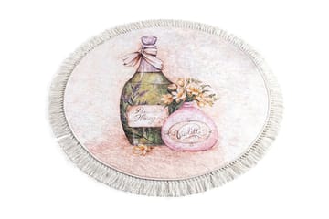 Badmatta Chilai Home 100 Rund - Flerfärgad - Textil & mattor - Badrumstextil