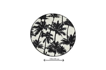 Badmatta Chilai Home 100 Rund - Flerfärgad - Textil & mattor - Badrumstextil
