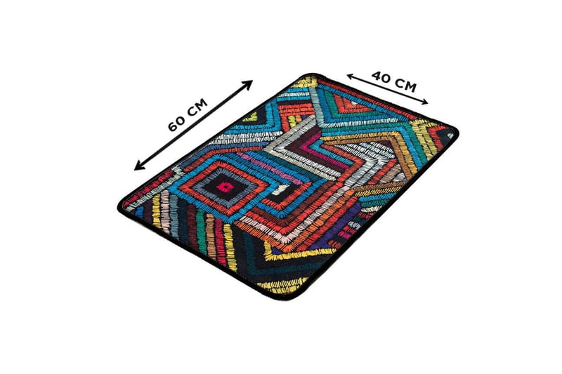 Badmatta Chilai Home 40x60 - Flerfärgad - Textil & mattor - Badrumstextil