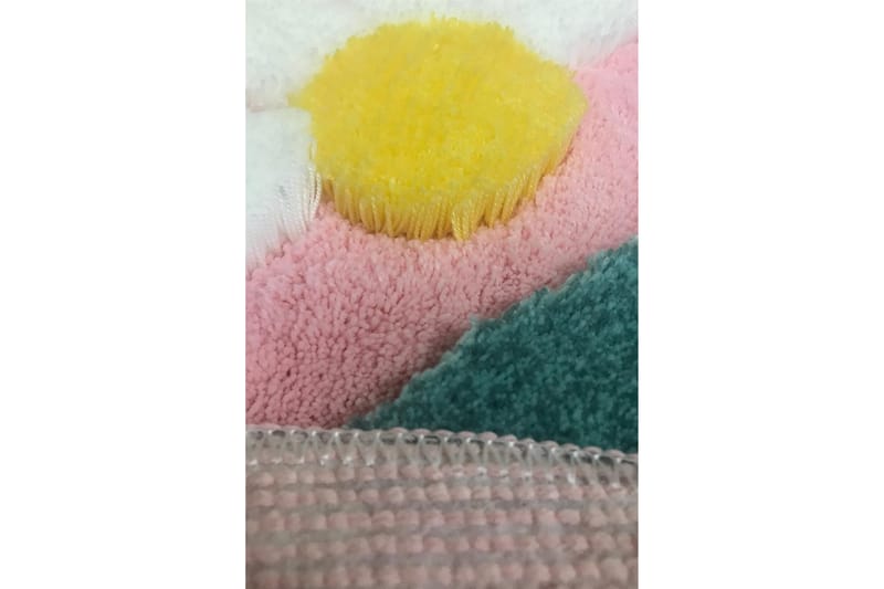 Badmatta Chilai Home 90 Rund - Flerfärgad - Textil & mattor - Badrumstextil