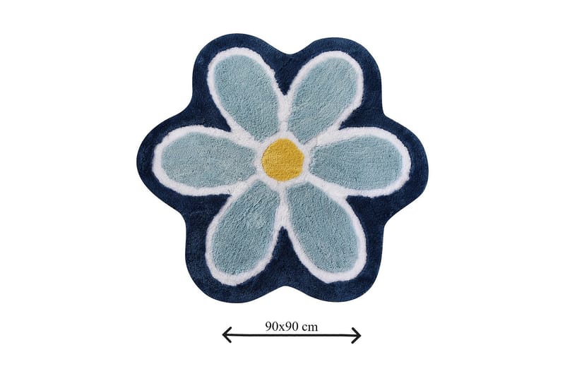 Badmatta Chilai Home 90 Rund - Flerfärgad - Textil & mattor - Badrumstextil