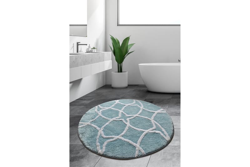 Badmatta Chilai Home 90 Rund - Multi - Textil & mattor - Badrumstextil