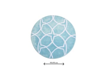 Badmatta Chilai Home 90 Rund - Multi - Textil & mattor - Badrumstextil