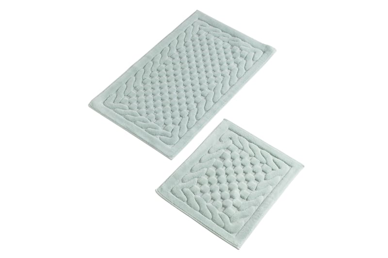 Badmatta Chilai Home by Alessia Set om 2 - Mint - Textil & mattor - Badrumstextil