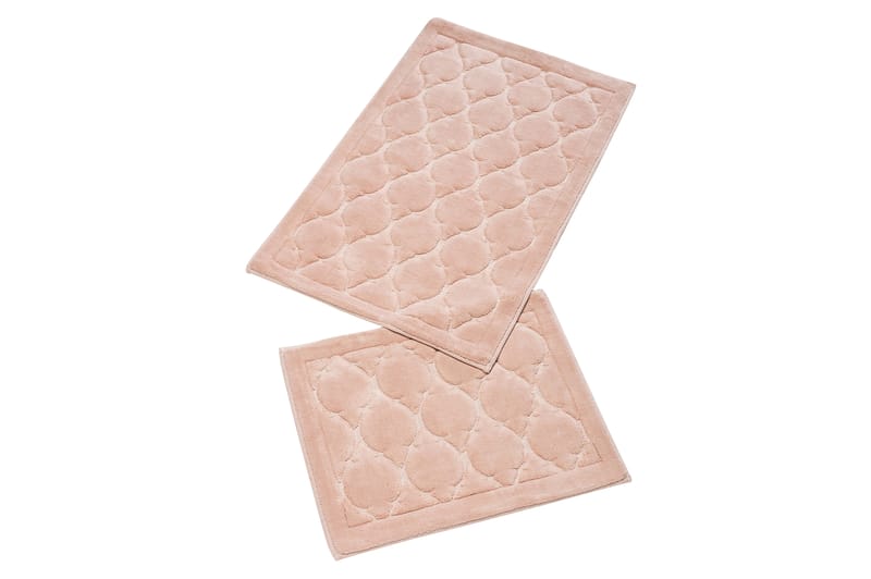 Badmatta Chilai Home by Alessia Set om 2 - Rosa - Textil & mattor - Badrumstextil
