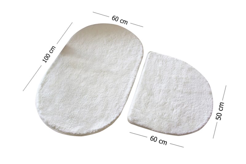 Badmatta Chilai Home by Alessia Set om 2 - Sand - Textil & mattor - Badrumstextil