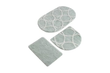 Badmatta Chilai Home by Alessia Set om 3 - Flerfärgad - Textil & mattor - Badrumstextil