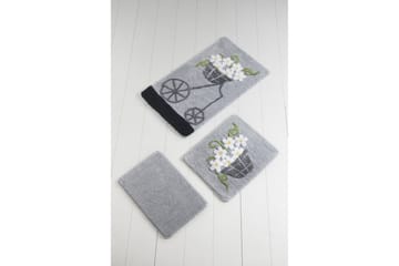 Badmatta Chilai Home by Alessia Set om 3 - Flerfärgad - Textil & mattor - Badrumstextil