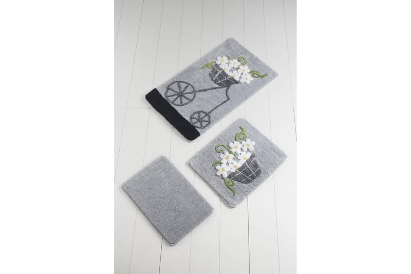 Badmatta Chilai Home by Alessia Set om 3 - Flerfärgad - Textil & mattor - Badrumstextil