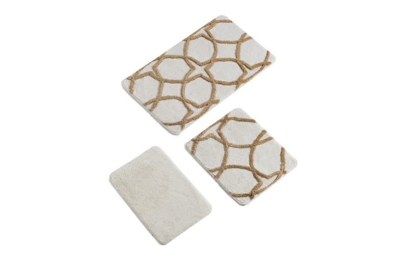 Badmatta Chilai Home by Alessia Set om 3, Flerfärgad