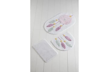 Badmatta Chilai Home by Alessia Set om 3 - Flerfärgad - Textil & mattor - Badrumstextil