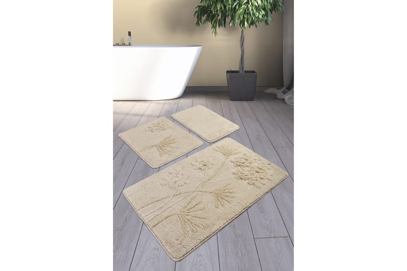 Badmatta Chilai Home by Alessia Set om 3 - Flerfärgad - Textil & mattor - Badrumstextil