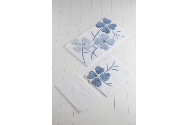 Badmatta Chilai Home by Alessia Set om 3 - Flerfärgad - Textil & mattor - Badrumstextil