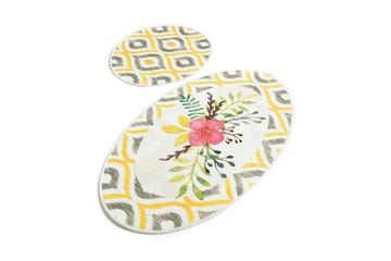 Badmatta Chilai Home Set om 2 - Flerfärgad - Textil & mattor - Badrumstextil