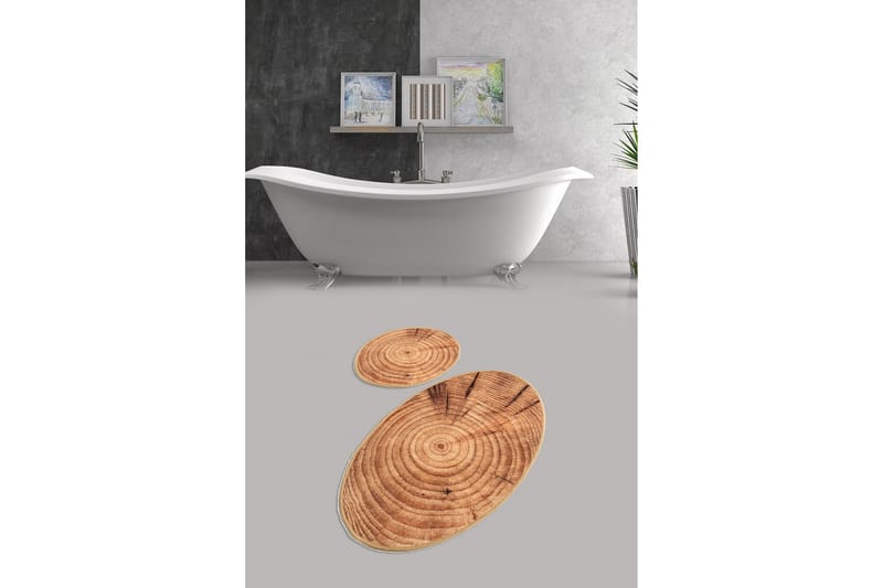 Badmatta Chilai Home Set om 2 - Flerfärgad - Textil & mattor - Badrumstextil