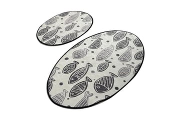 Badmatta Chilai Home Set om 2 - Flerfärgad - Textil & mattor - Badrumstextil