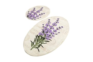 Badmatta Chilai Home Set om 2 - Flerfärgad - Textil & mattor - Badrumstextil