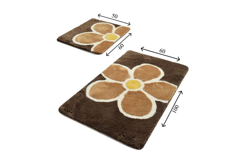 Badmatta Chilai Home Set om 2 - Flerfärgad - Textil & mattor - Badrumstextil