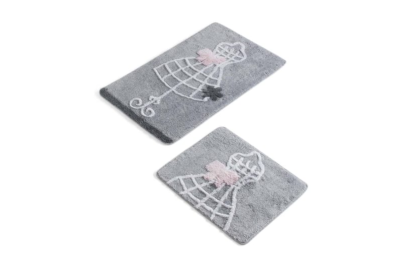 Badmatta Chilai Home Set om 2 - Flerfärgad - Textil & mattor - Badrumstextil