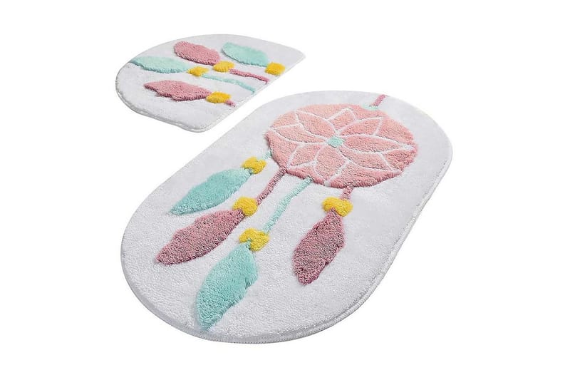 Badmatta Chilai Home Set om 2 - Flerfärgad - Textil & mattor - Badrumstextil