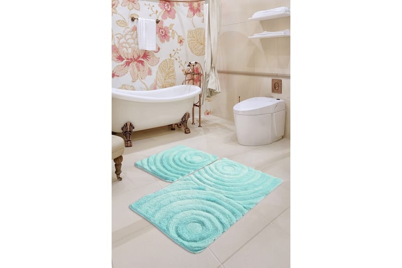 Badmatta Chilai Home Set om 2 - Flerfärgad - Textil & mattor - Badrumstextil