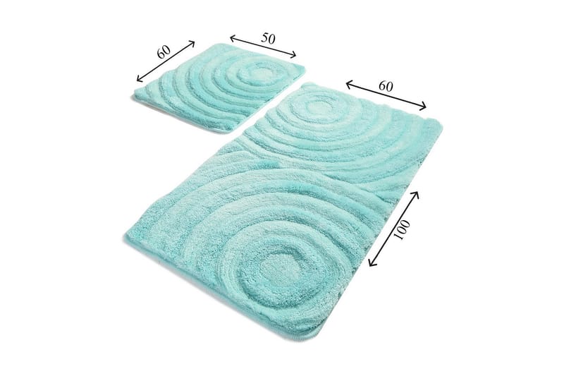 Badmatta Chilai Home Set om 2 - Flerfärgad - Textil & mattor - Badrumstextil