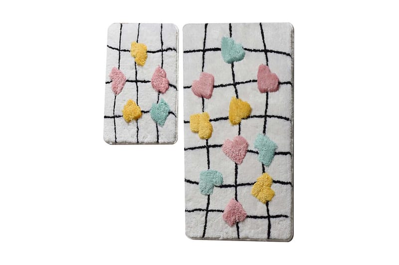 Badmatta Chilai Home Set om 2 - Flerfärgad - Textil & mattor - Badrumstextil
