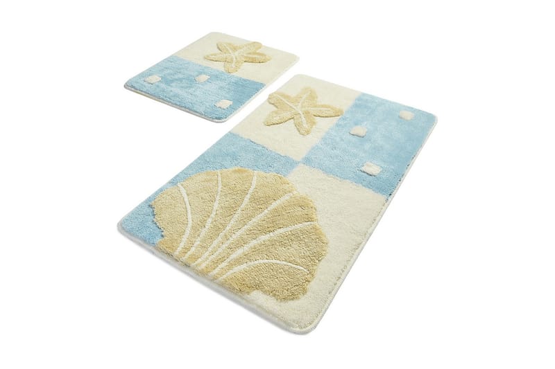 Badmatta Chilai Home Set om 2 - Flerfärgad - Textil & mattor - Badrumstextil