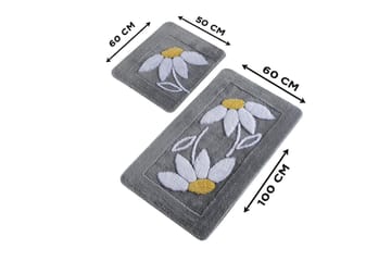 Badmatta Chilai Home Set om 2 - Flerfärgad - Textil & mattor - Badrumstextil